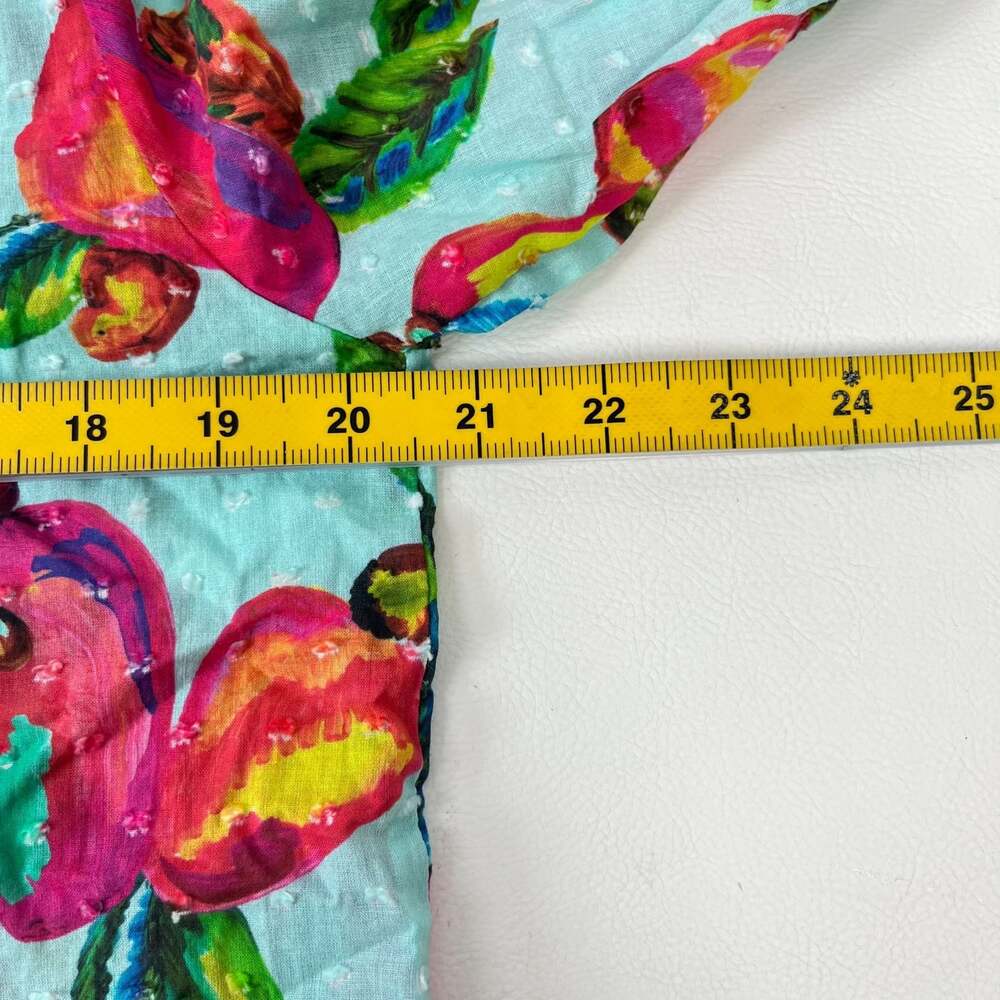 NWOT Tropical Fruit Parrot Print Mini Dress Size S - Picture 10 of 14